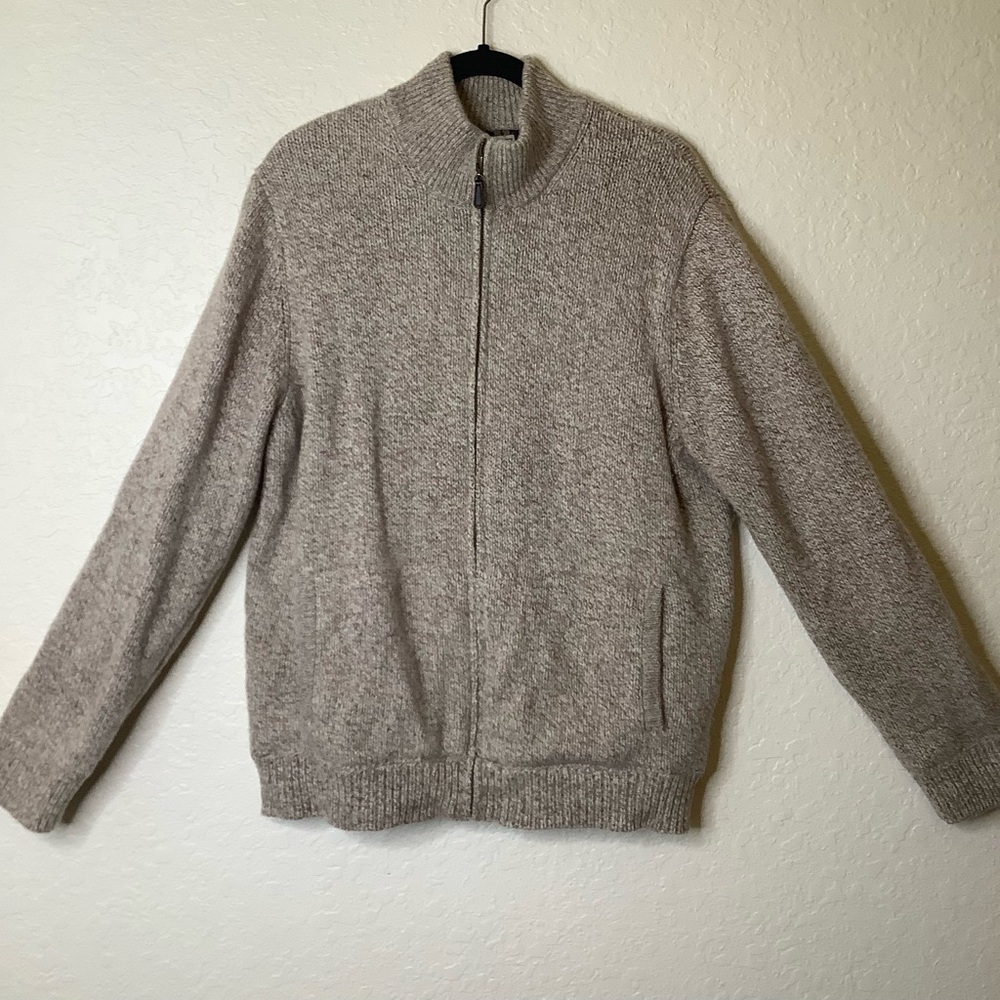 L.L. Bean Men's Zip-Up XL Cardigan Sweater